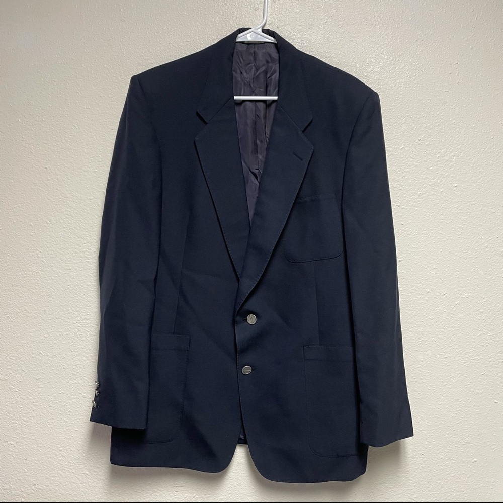 Christian Dior Vintage dark navy blazer